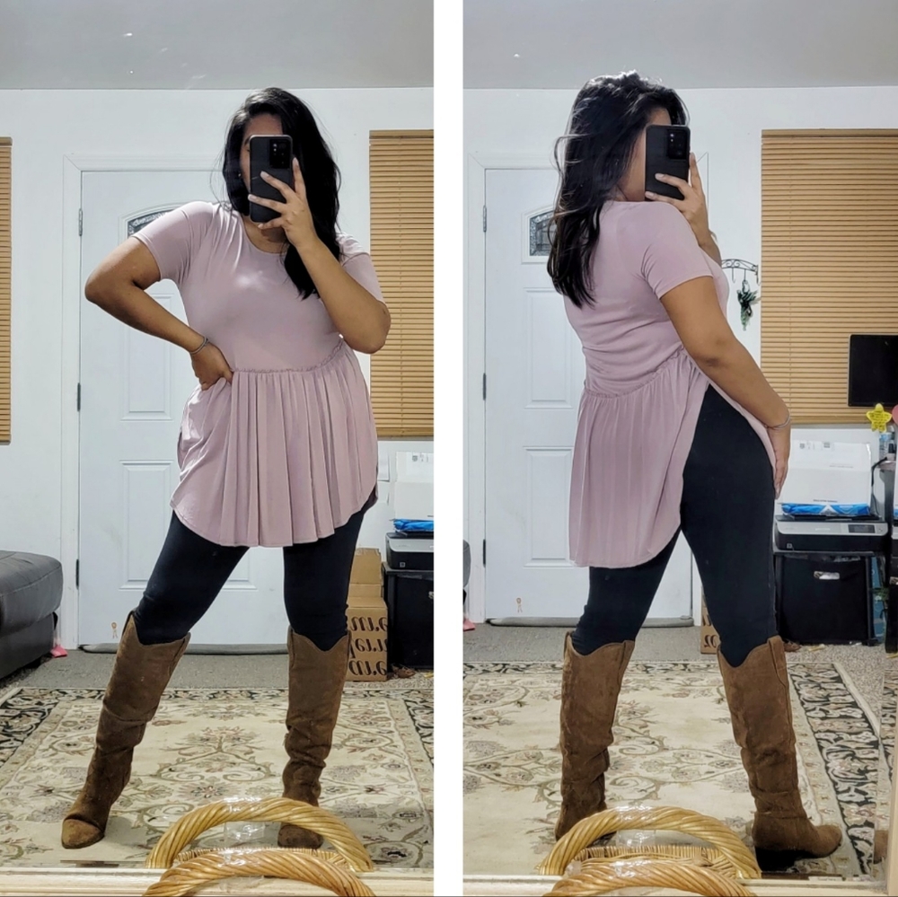 LILAC TUNIC TOP